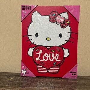 Hello Kitty Love Wall Art